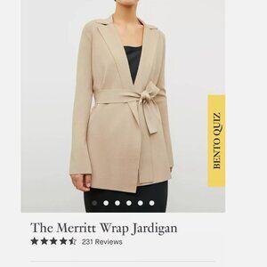 M.M. LaFleur Merritt Jardigan BNWT Latte size small